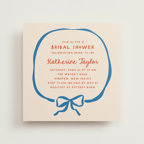 Bridal Shower Invitations