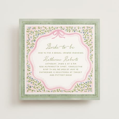 Bridal Shower Invitations