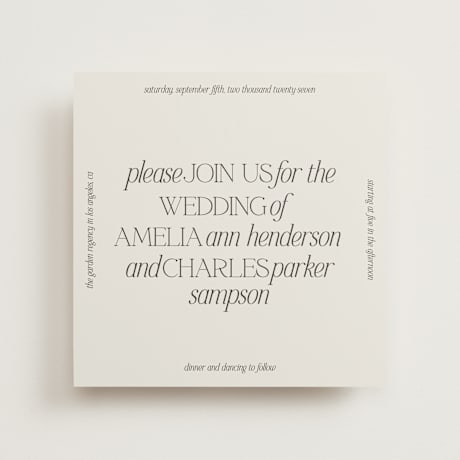 Wedding Invitations