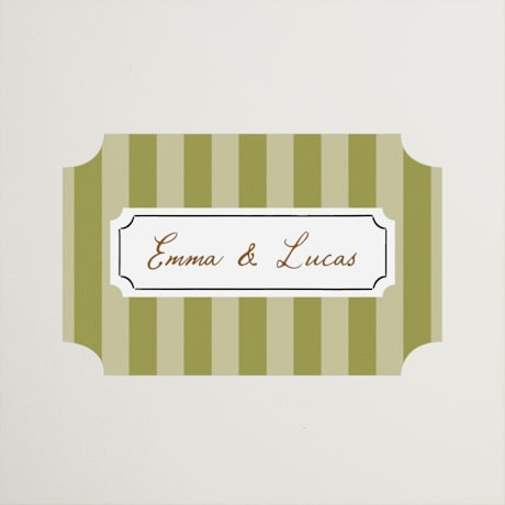 Bridal Shower Favor Stickers