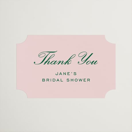 Bridal Shower Favor Stickers