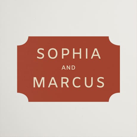 Engagement Party Favor Stickers