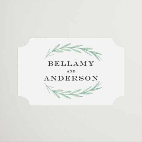Wedding Favor Stickers