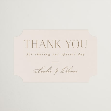 Wedding Favor Stickers