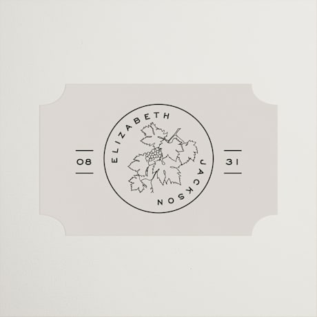 Wedding Favor Stickers