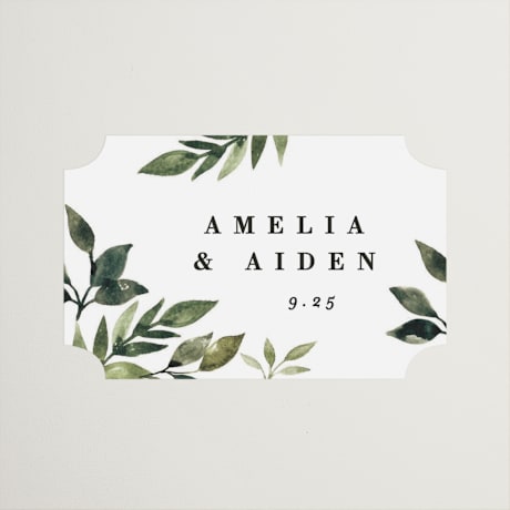 Wedding Favor Stickers