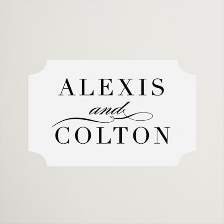 Wedding Favor Stickers