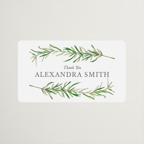 Bridal Shower Favor Stickers