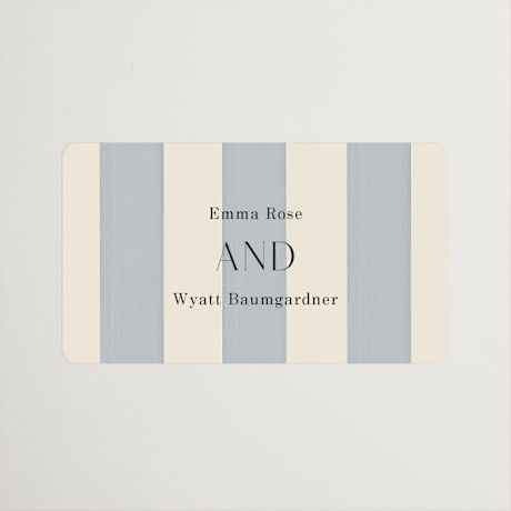 Rehearsal Dinner Favor Stickers