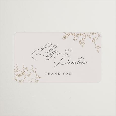 Wedding Favor Stickers