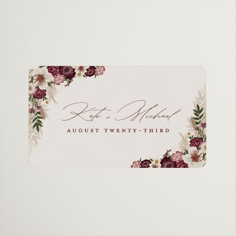 Wedding Favor Stickers
