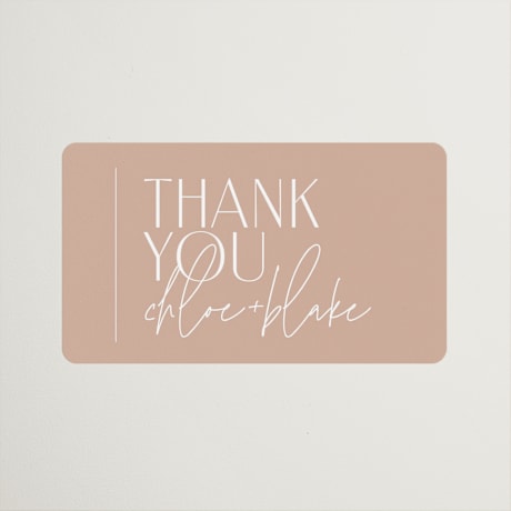 Wedding Favor Stickers