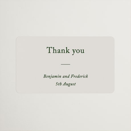 Wedding Favor Stickers
