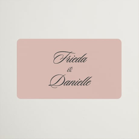 Wedding Favor Stickers