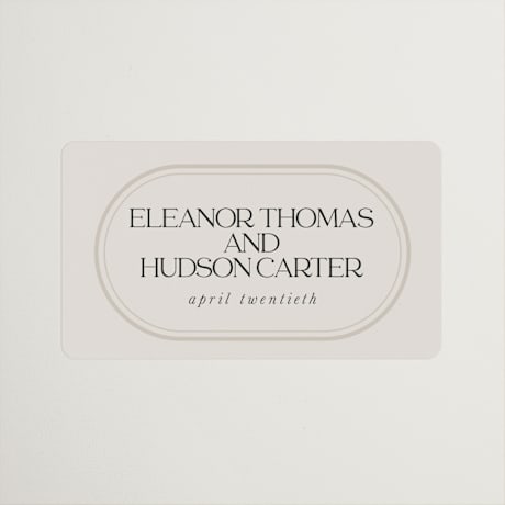 Wedding Favor Stickers