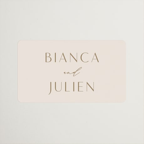 Wedding Favor Stickers