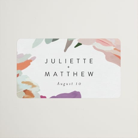 Wedding Favor Stickers