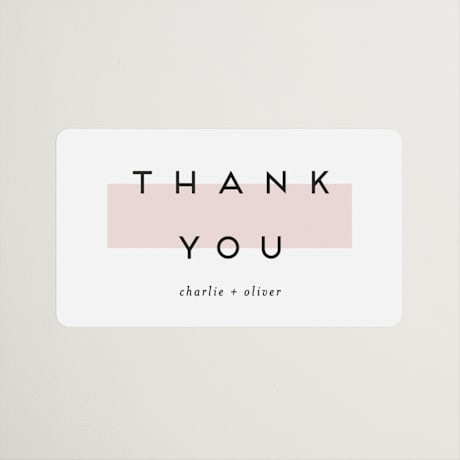 Wedding Favor Stickers