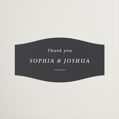 Rehearsal Dinner Favor Stickers