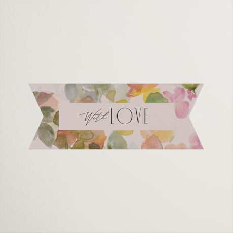 Bridal Shower Favor Stickers