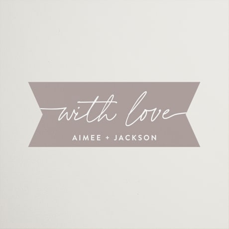 Rehearsal Dinner Favor Stickers