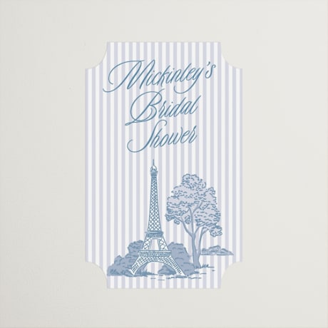 Bridal Shower Favor Stickers