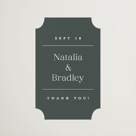 Wedding Favor Stickers