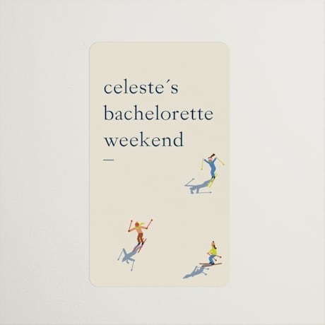 Bachelorette Party Favor Stickers