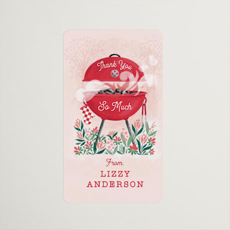 Bridal Shower Favor Stickers