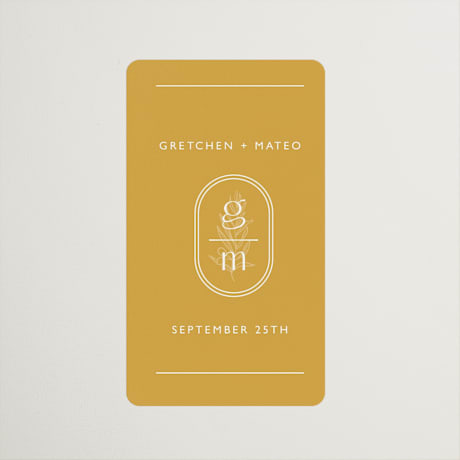 Wedding Favor Stickers