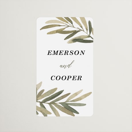 Wedding Favor Stickers