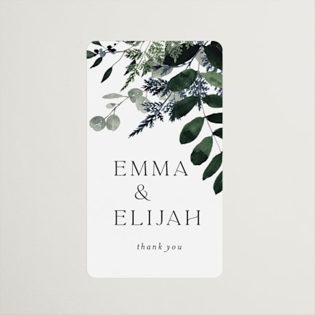 Wedding Favor Stickers