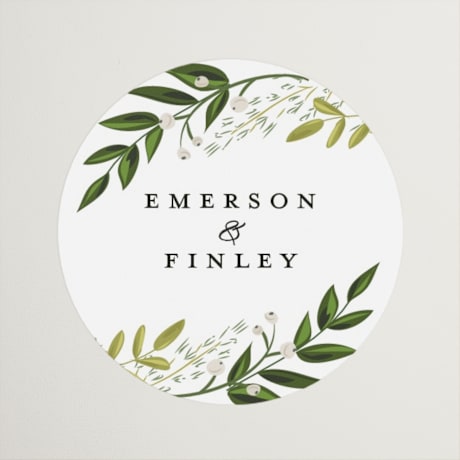 Wedding Favor Stickers