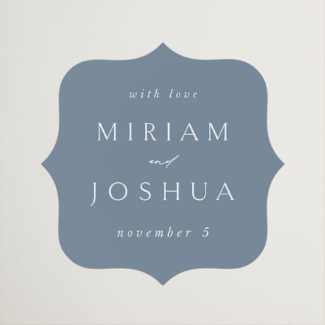Wedding Favor Stickers