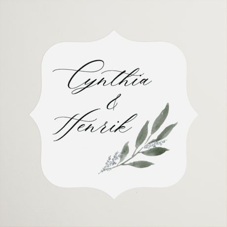 Wedding Favor Stickers