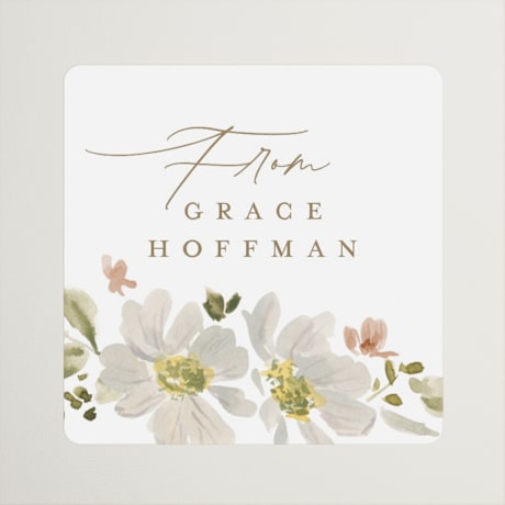 Bridal Shower Favor Stickers
