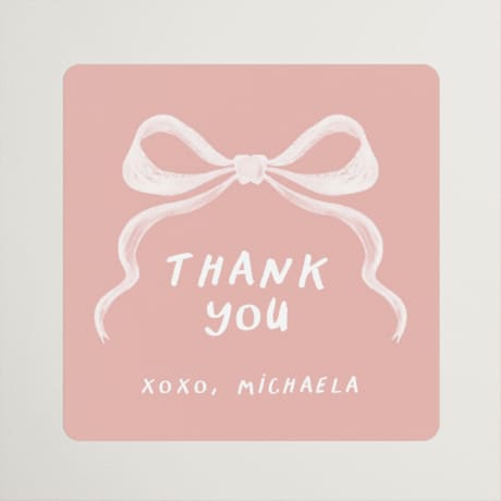 Bridal Shower Favor Stickers