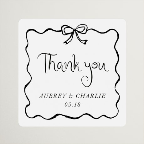 Wedding Favor Stickers