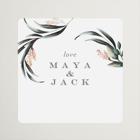 Wedding Favor Stickers
