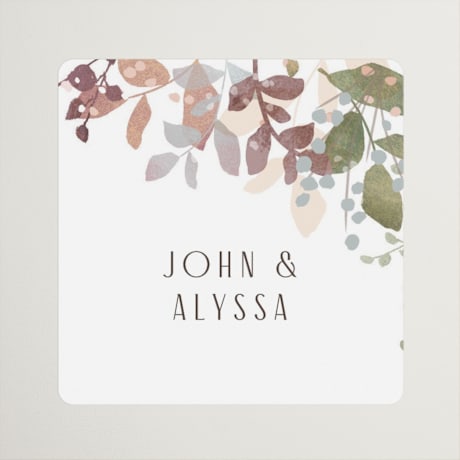 Wedding Favor Stickers