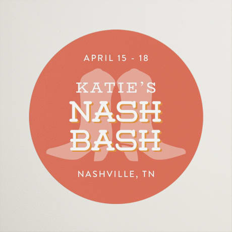 Bachelorette Party Favor Stickers