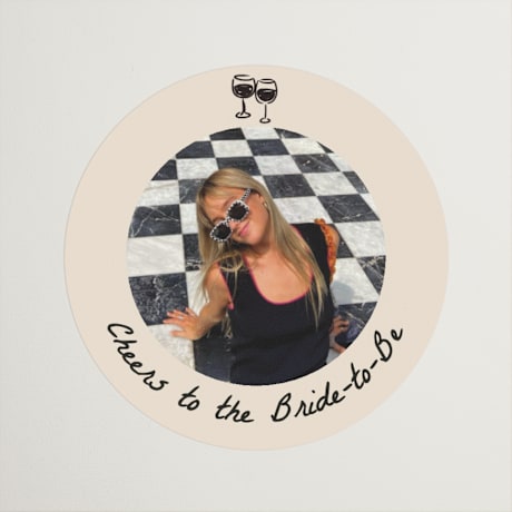 Bachelorette Party Favor Stickers
