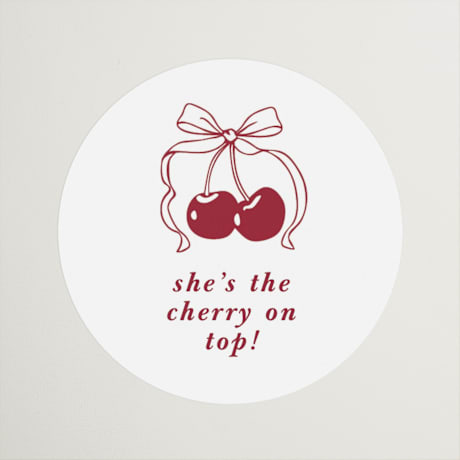 Bachelorette Party Favor Stickers
