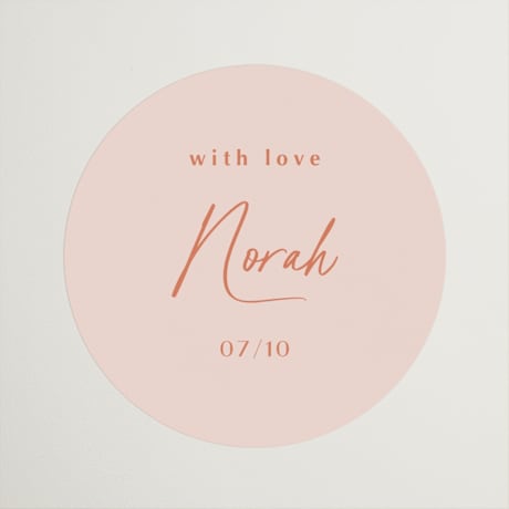 Bridal Shower Favor Stickers