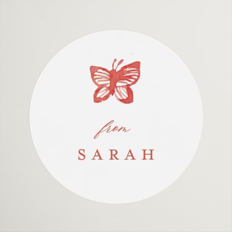 Bridal Shower Favor Stickers