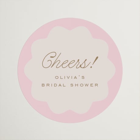 Bridal Shower Favor Stickers