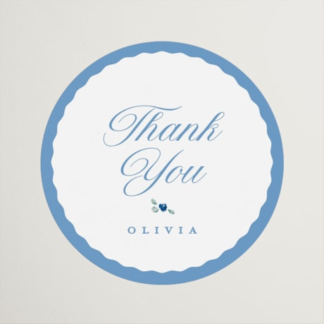 Bridal Shower Favor Stickers