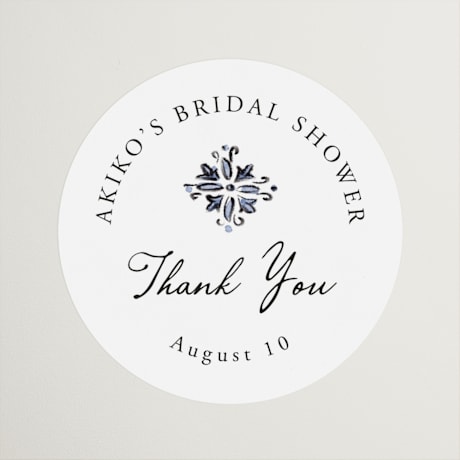 Bridal Shower Favor Stickers