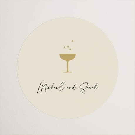 Bridal Shower Favor Stickers