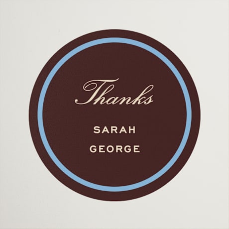 Bridal Shower Favor Stickers